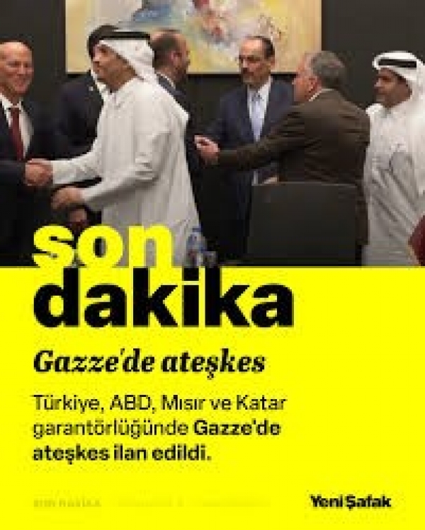 GAZZEDE ATEŞKES ONAYLANDI